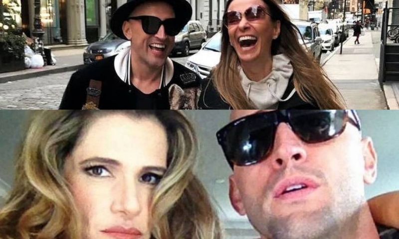 Fábio Porchat, Mônica Martelli e Ingrid Guimarães com o amigo Paulo Gustavo Foto: Montagem sobre reproduções do Instagram