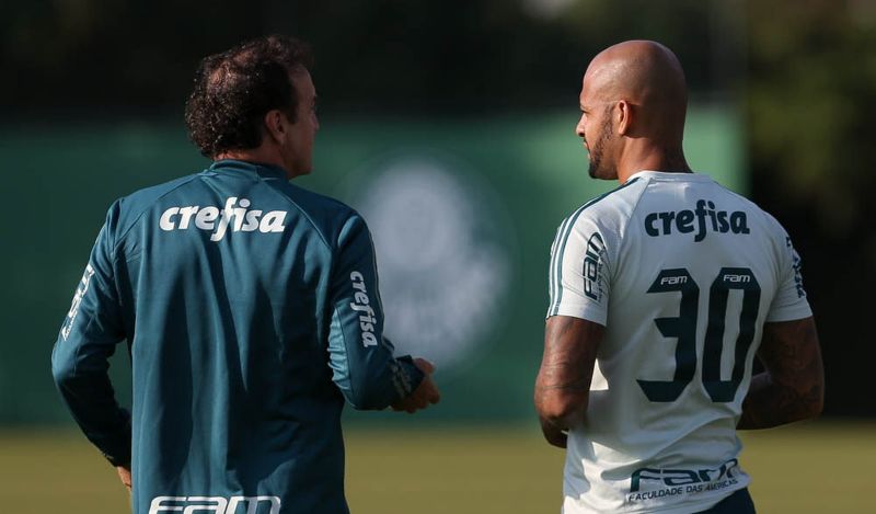Novela? Após ofensas a Cuca, Felipe Melo retorna ao Palmeiras com futuro incerto