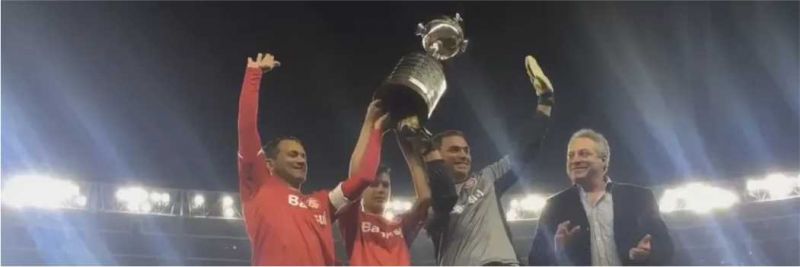 Abel Braga foi campeão da Libertadores com o Internacional em 2006