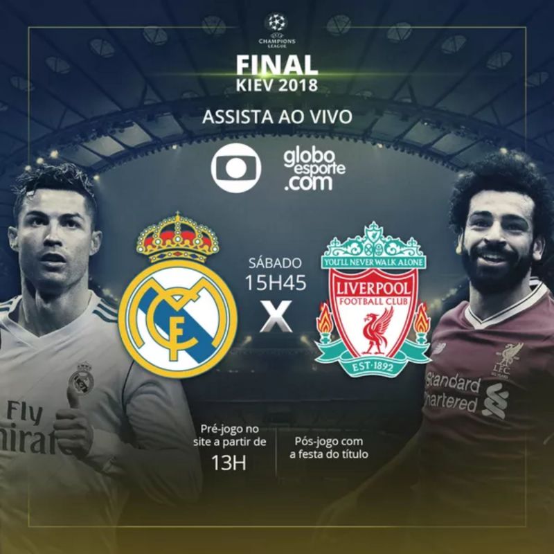 Arte Final da Champions transmissão