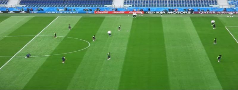 A visão de cima da formação titular que vai enfrentar a Costa Rica: mesmo time que empatou com a Suíça