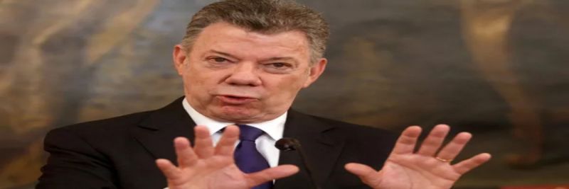 Juan Manuel Santos, ex-presidente da Colômbia, em imagem de arquivo 