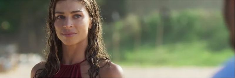 E deixa Paloma (Grazi Massafera) constrangida — Foto: TV Globo