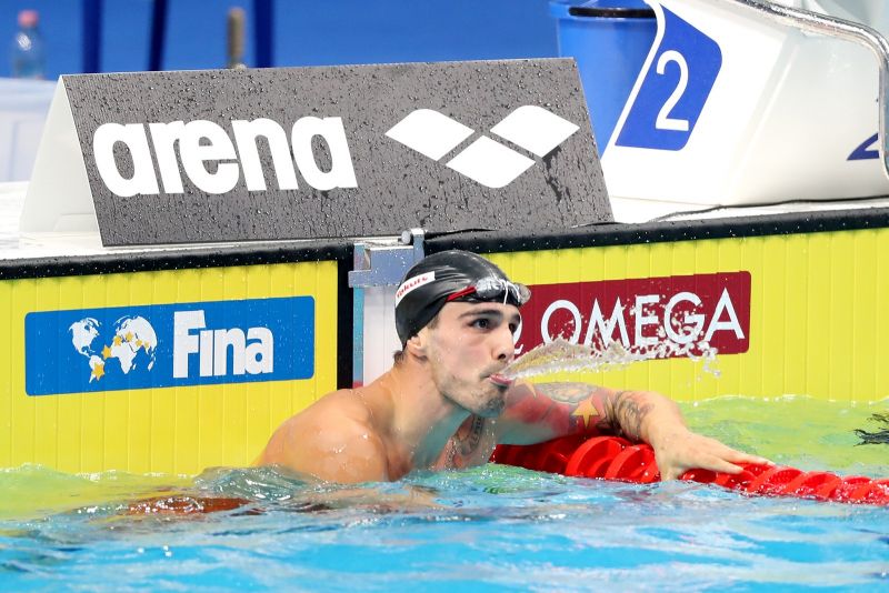 Fratus voa e é o melhor nas eliminatórias dos 50m livre; Cielo avança em nono