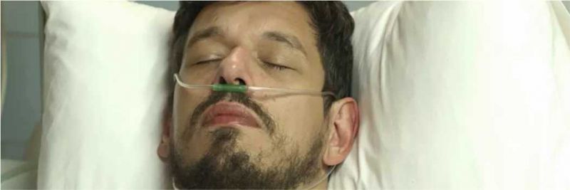 Alain (João Vicente de Castro) sofre acidente em 'Espelho da Vida' e fica entre a vida e a morte
