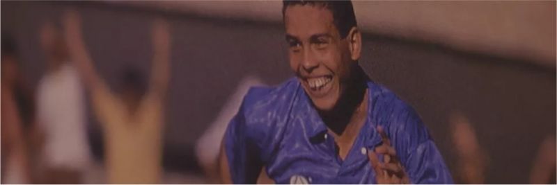 Ronaldo também teve início avassalador pelo Cruzeiro — Foto: Acervo/Cruzeiro