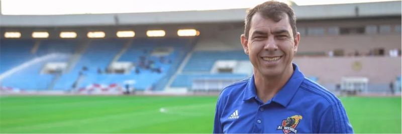 Fabio Carille no Al-Wehda — Foto: Divulgação