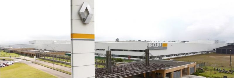 Fábrica da Renault em São José dos Pinhais, no Paraná — Foto: Divulgação