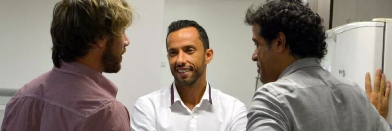 Lugano, Nenê e Raí no São Paulo: meia jogou com ex-zagueiro no PSG, da França, onde Raí também atuou