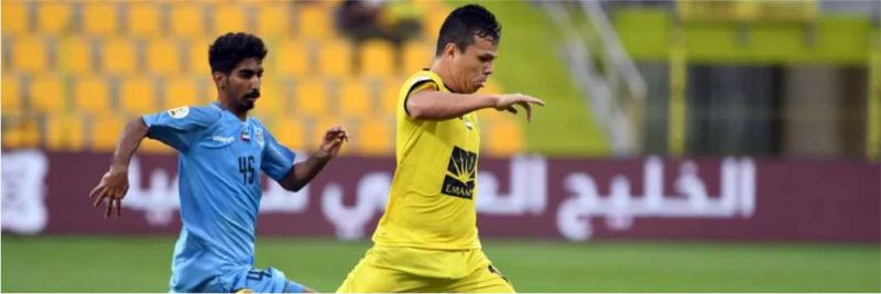 Fábio Lima veste a camisa 10 do Al-Wasl 
