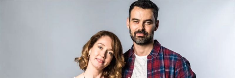 Torcida está grande para o acerto entre Gabriela (Camila Morgado) e Rafael (Carmo Dalla Vecchia) em 'Vidas Brasileiras' — Foto: Raquel Cunha / TV Globo