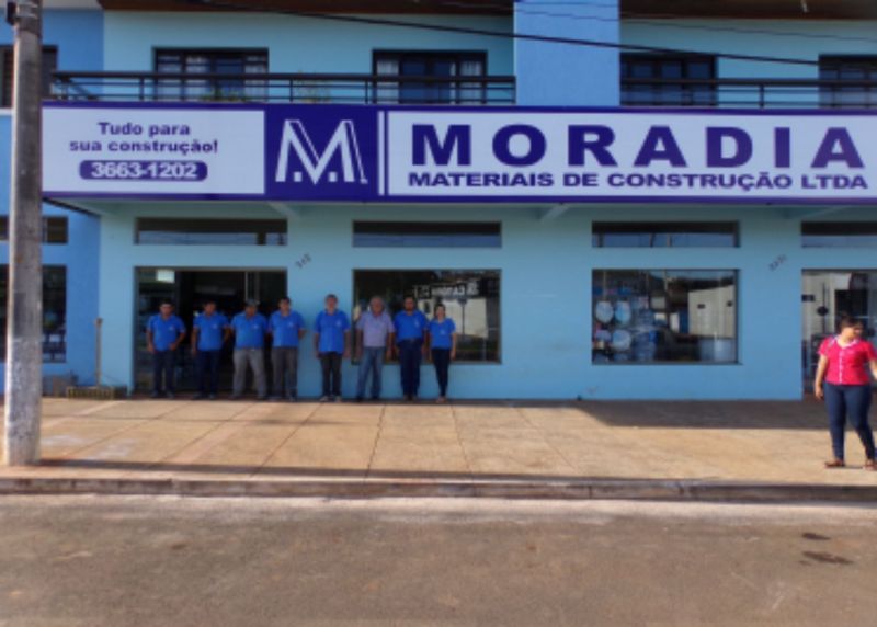 Novas instalações da loja Moradia