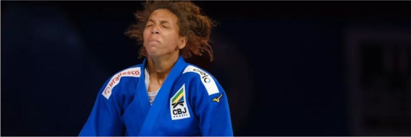 Rafaela Silva se emociona ao vencer francesa e conquistar bronze no Mundial de Judô — Foto: Roberto Castro / rededoesporte.gov.br