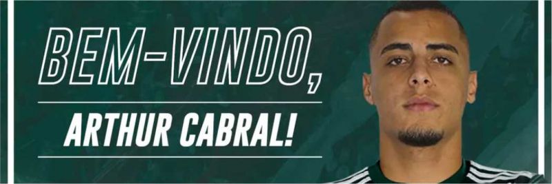 Arthur Cabral, ex-Ceará, e Zé Rafael, ex-Bahia, foram os dois primeiros reforços anunciados pelo Palmeiras para 2019