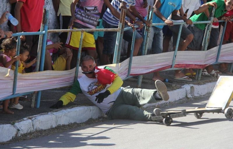 Corrida de Rolimã chama atenção em cidade da Grande Natal