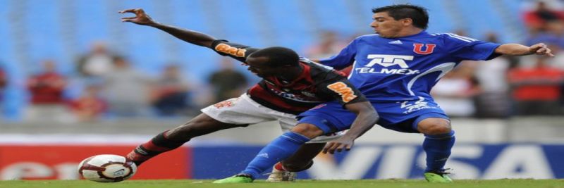 Vinicius Pacheco em ação com a camisa do FlamengO