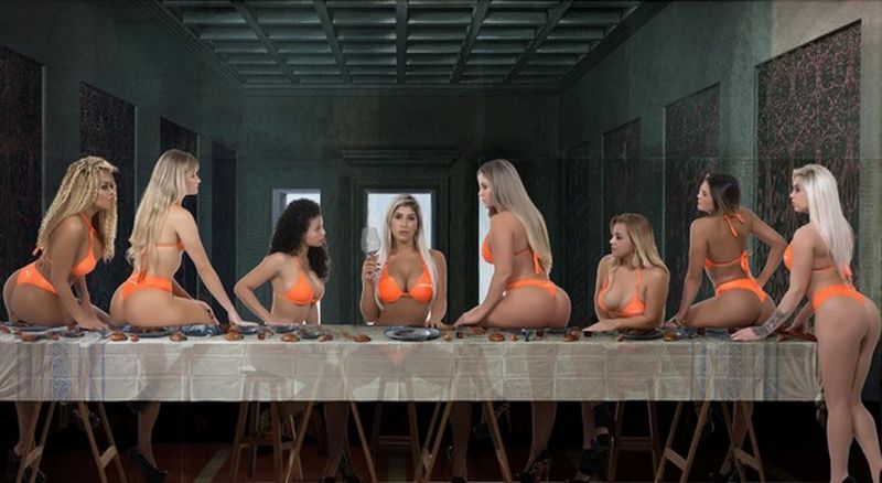 Jesus corintiano e Judas palmeirense? Estudante recria Última Ceia, de Da Vinci